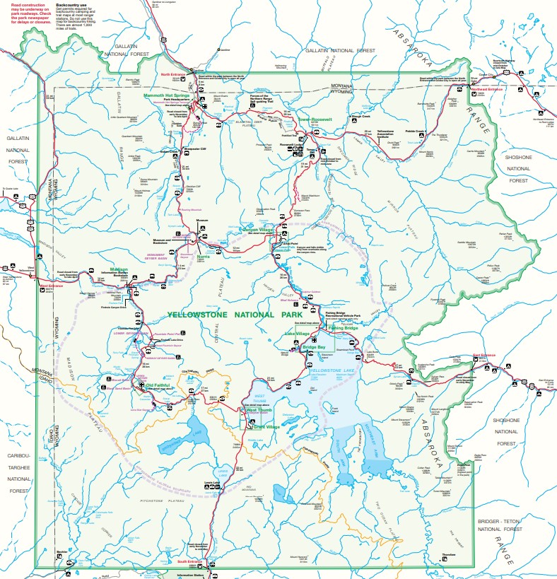 YNP Map